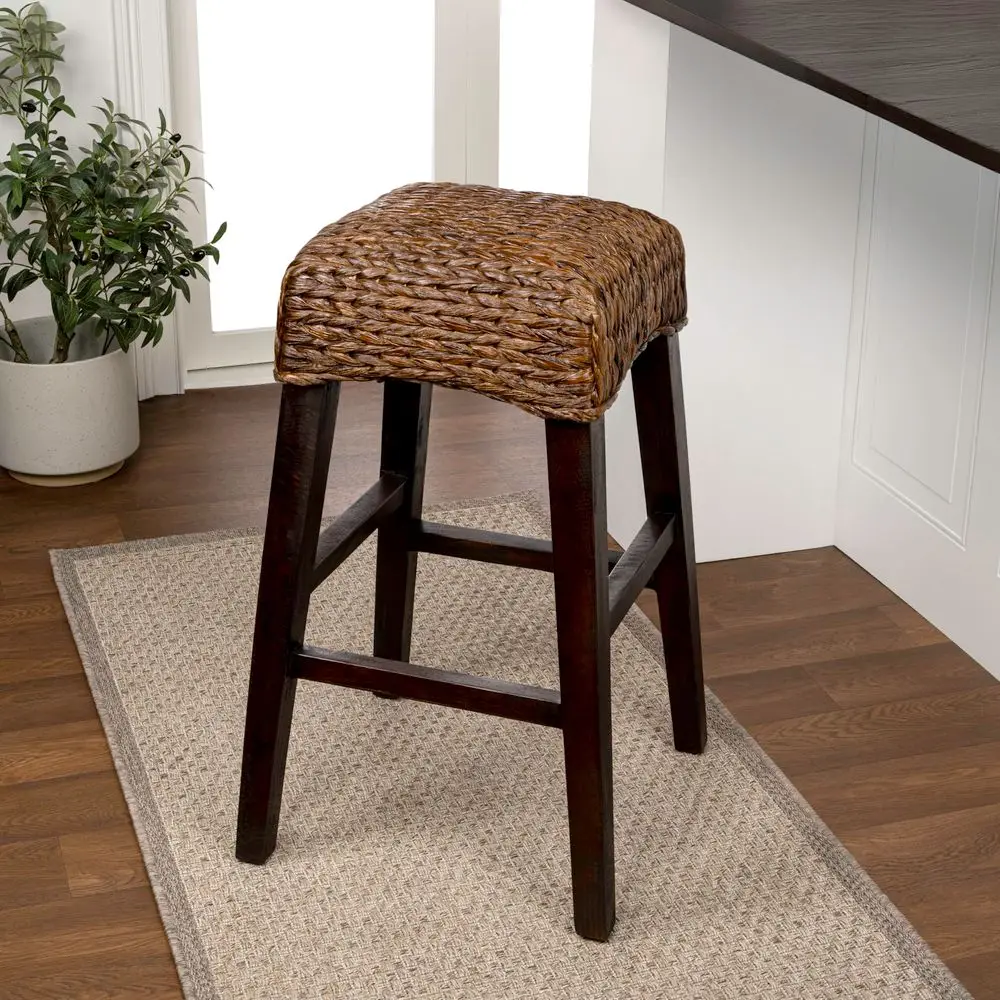 

Trading Delta 24 Upholstered Barstools Set of 2 Counter Height Stools SShaped Chrome Cantilever Base Light Gray Padded Upholste