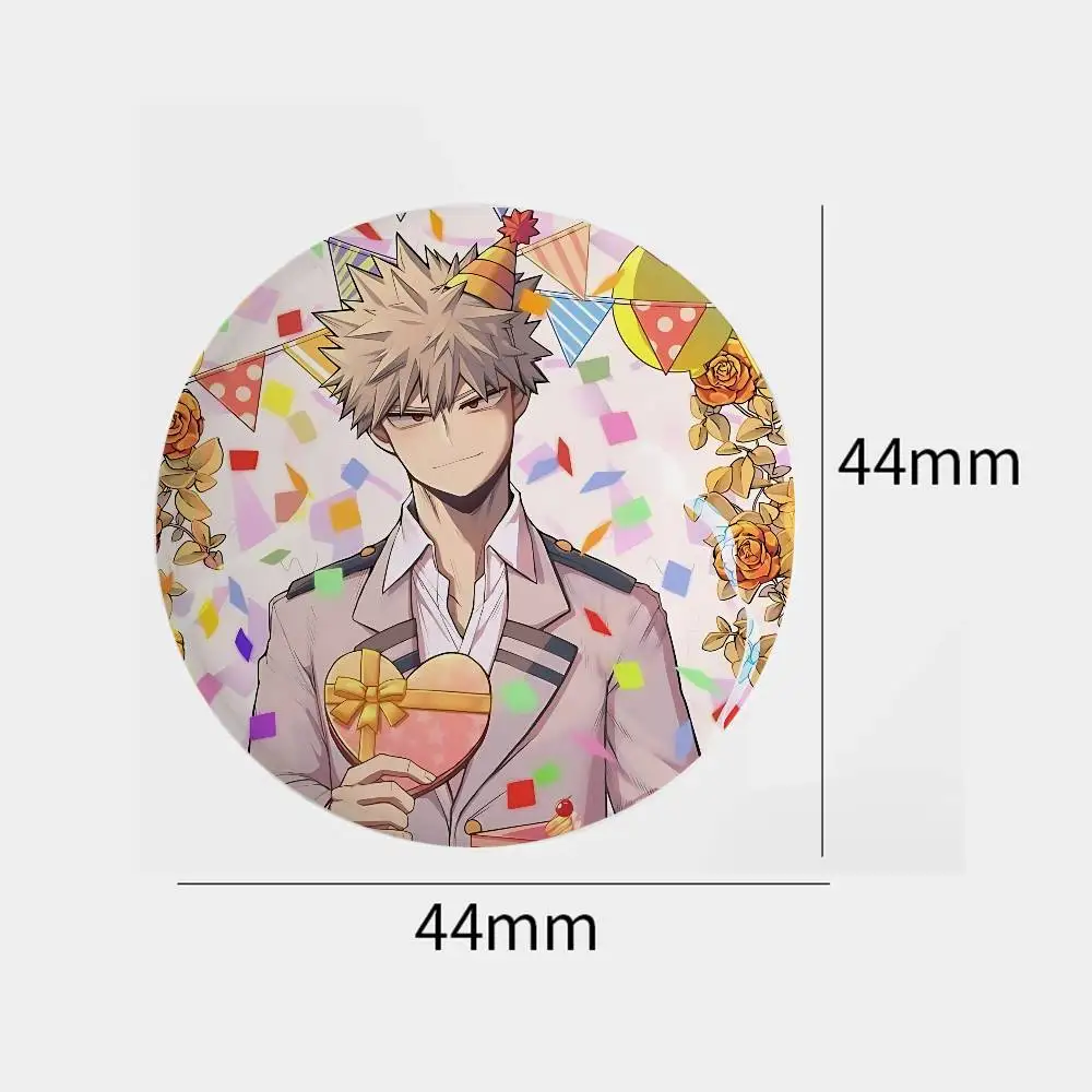 Coo Animel-Katsuki BakugoS Badge Pins For Friend, Backpack, Clothing, Collectible Accessories, Jewelry Gift