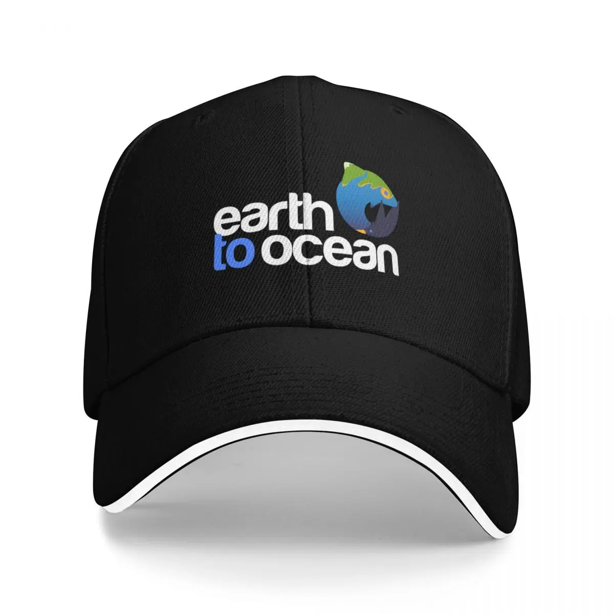 

E2O logo (white) Baseball Cap Fishing cap Luxury Brand Men's Caps Women's