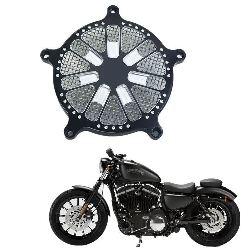 

Воздухоочиститель для Harley Sportster 883 XL 1200 Dyna Softail Touring Road Street Glide Venturi Filter Cnc Система впуска мотоцикла