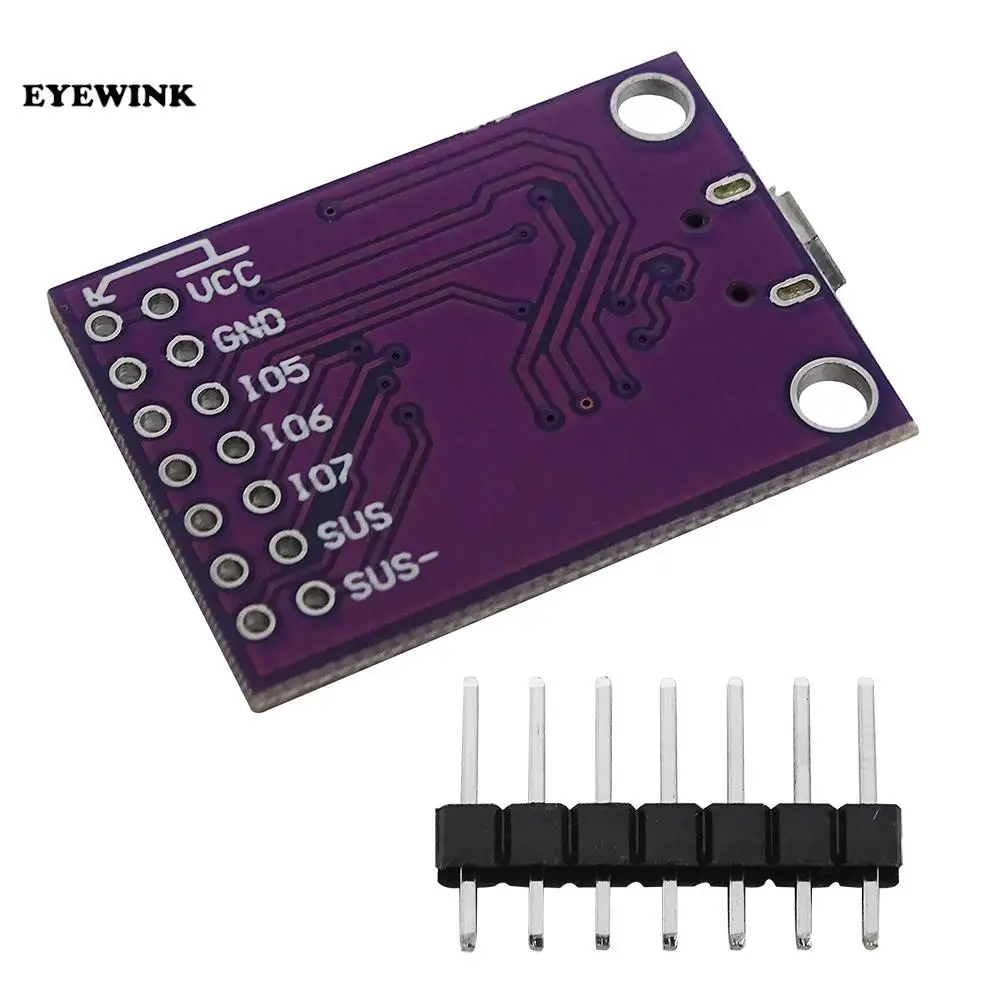 CP2112 Debug Board USB to SMBus I2C Communication Module 2.0 MicroUSB 2112 Evaluation Kit for CCS811 Sensor Module for arduino image 4