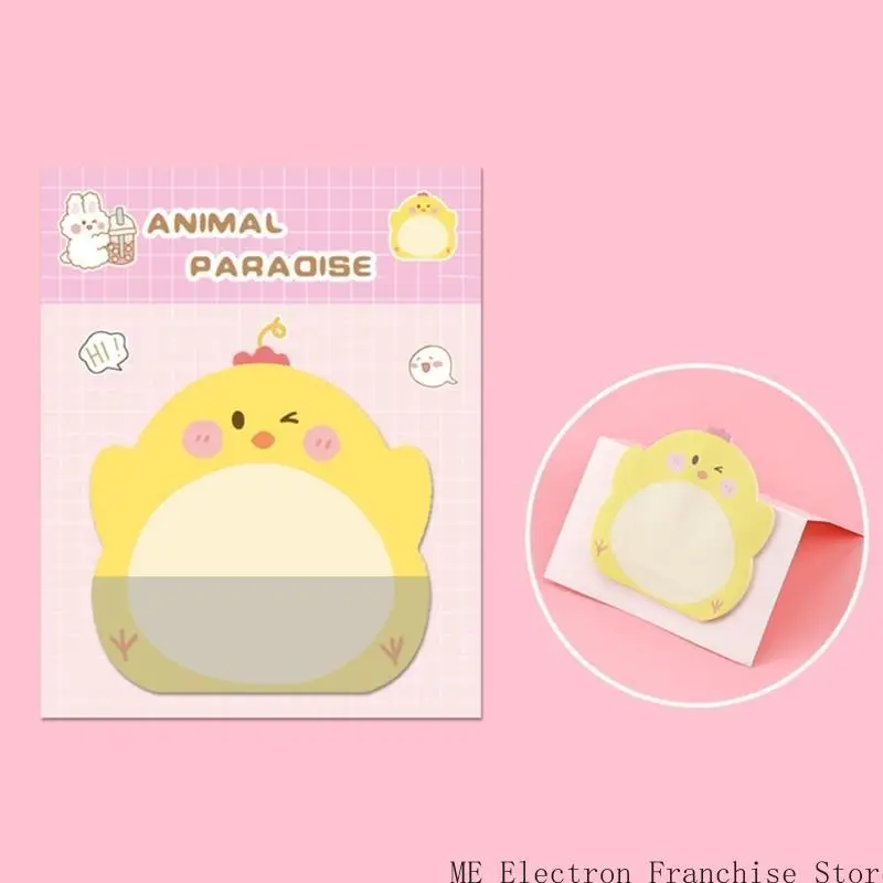 Notas adhesivas dibujos animados T5EA 60x58 mm Notas bolsillo almohadilla