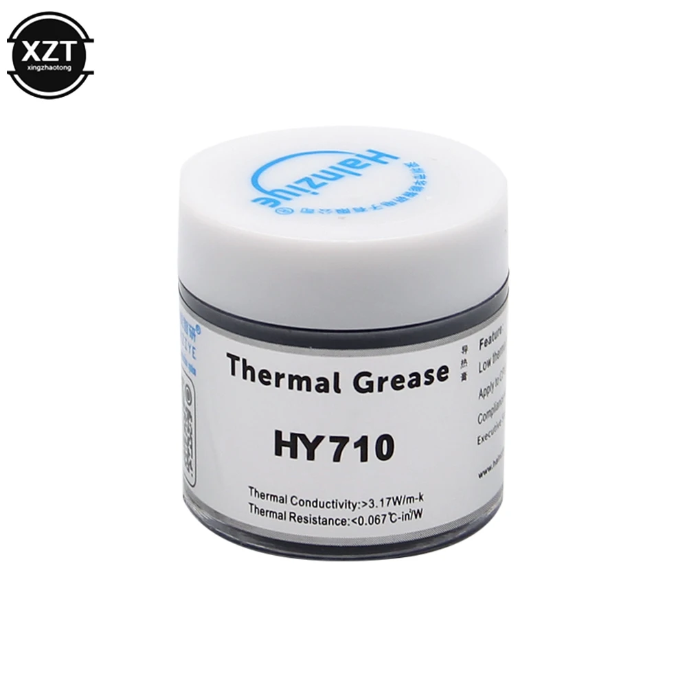 Silver Cooling silicone Fan Thermal Grease Paste Compound Chipset Cooling For CPU GPU HY710 High quality