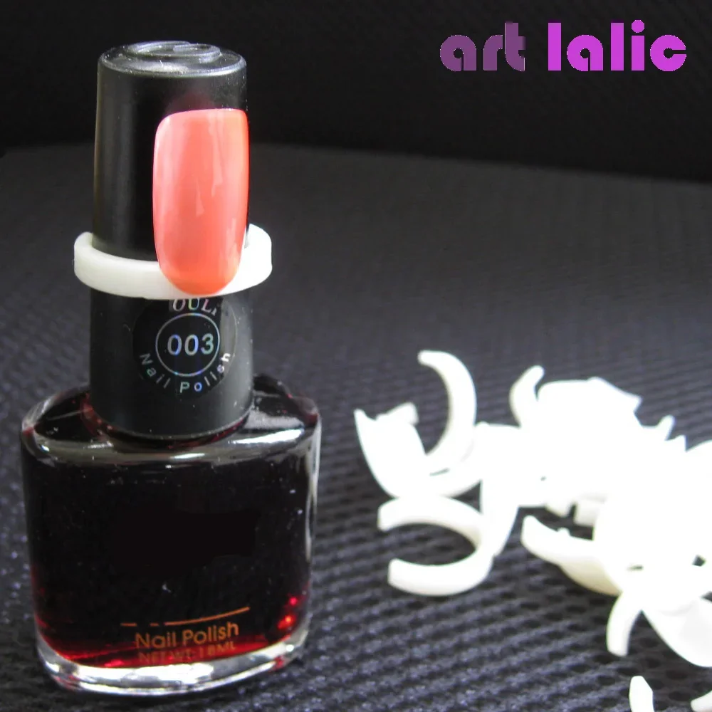 50 Stück Acryl-Nagelspitzen, UV-Gel, Farbe, Pops-Display, Nagelkunst, Ring-Stil, künstliche Verbesserungen für Schönheit