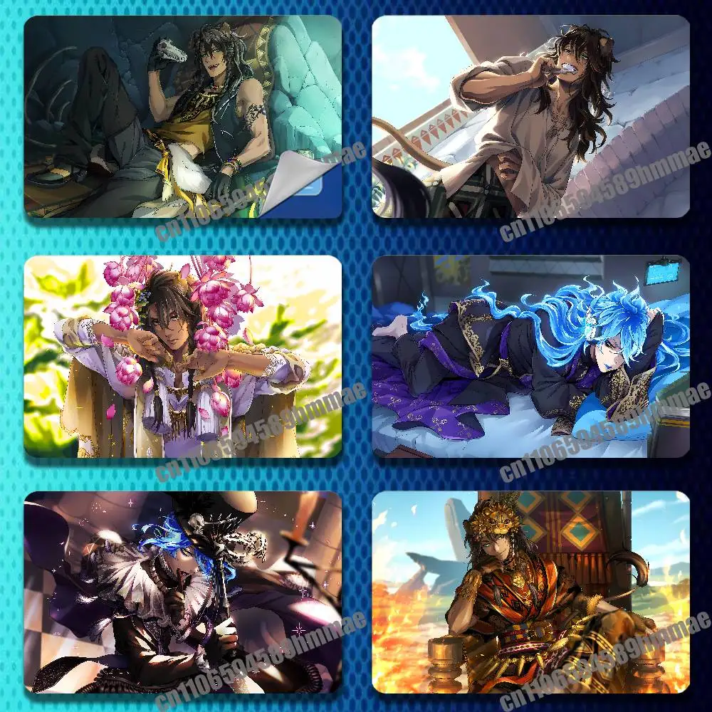 

For I-Idia Shroud L-Leona Kingscholar Credit Bank Sticker Film Waterproof Protect Access Card Full Cover Skin ID