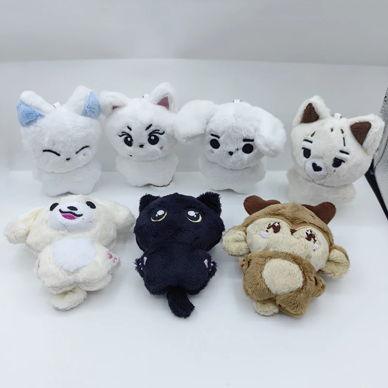 Kpop Cute Plush JUNGWON HEESEUNG JAY JAKE SUNGHOON Stuffed Toys Keyring Kawaii Cartoon Pendant Accessories Bag Fans collect Gift