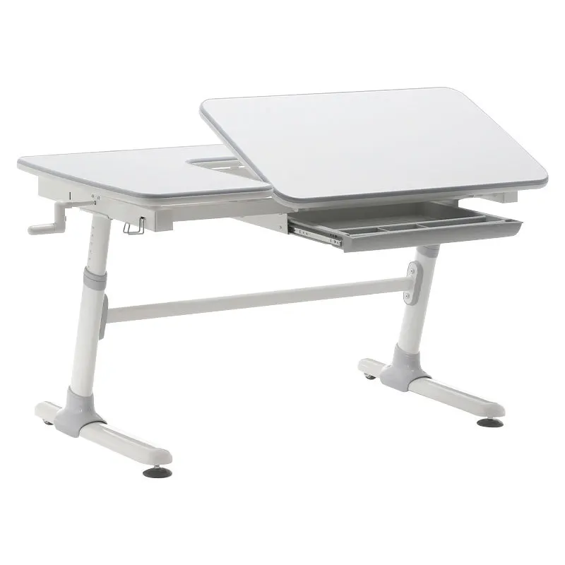 Children's Study Table Elementary School Student Desk Home Writing Table Adjustable Study Table and Chair