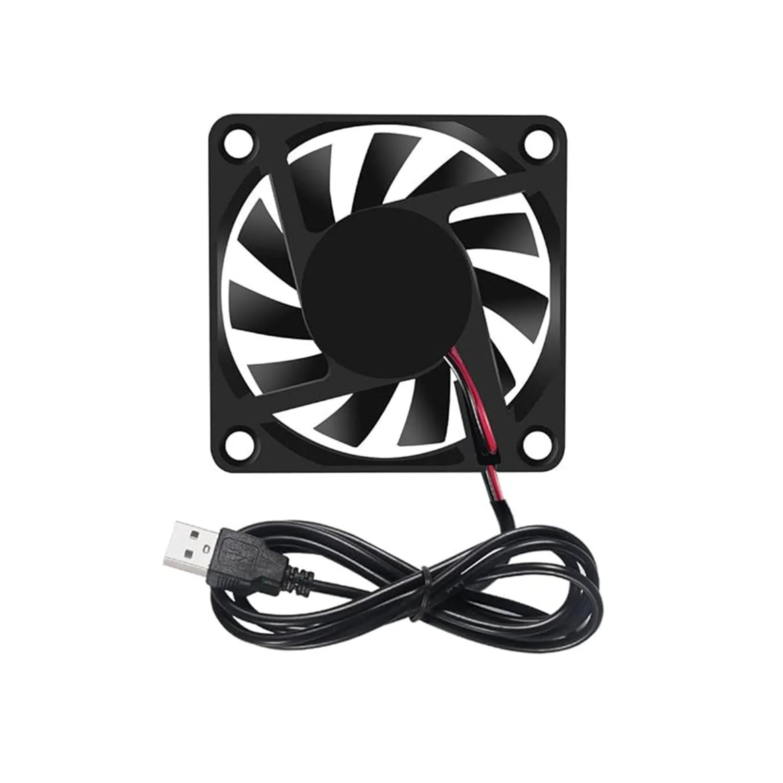 1PCS 5V 5010 8010 8015 9225 12025 USB Interface DC Brushless Cooling Computer Fan USB Cable Set-top Box Router Chassis Fan
