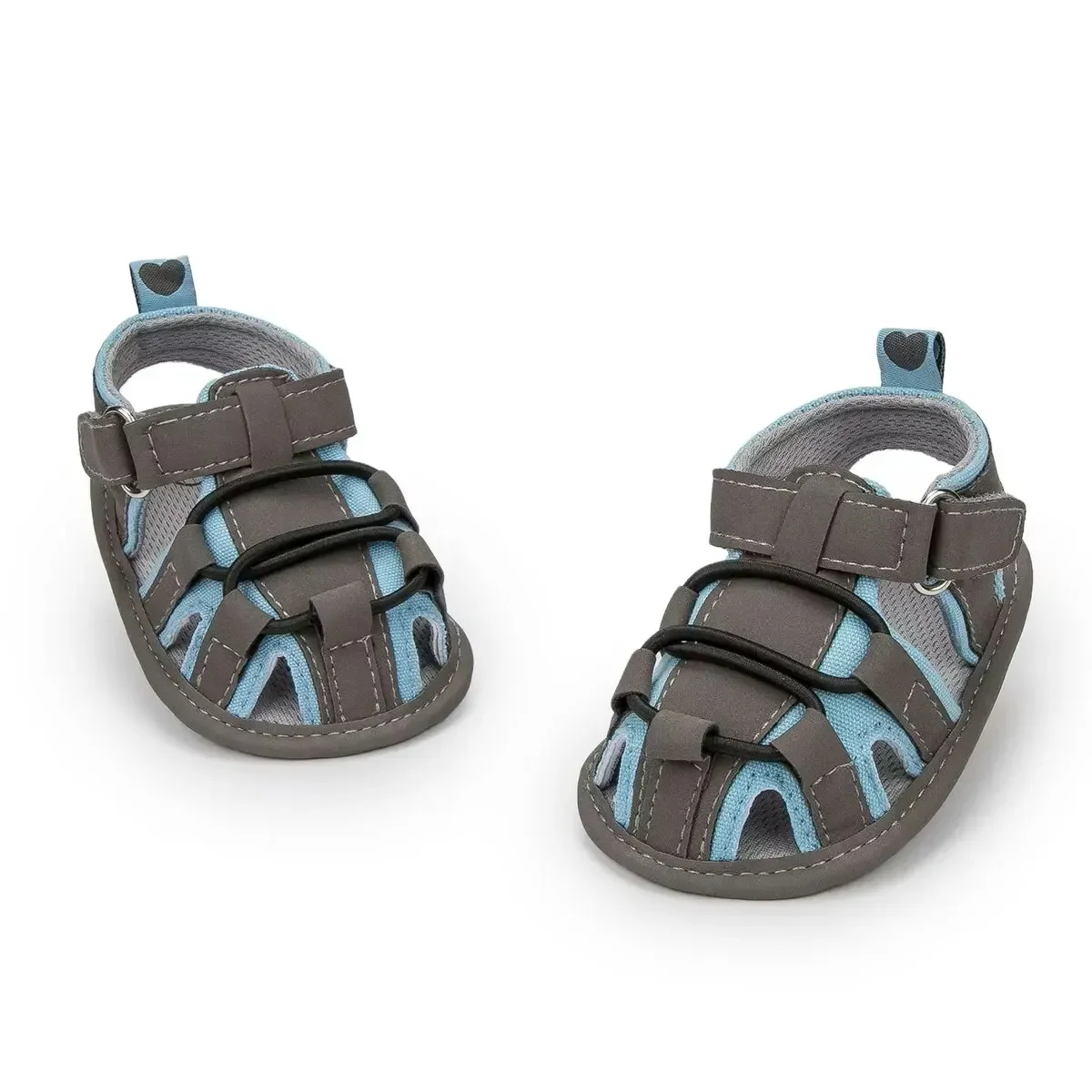 MRovior-Sandales de plage pour bébé garçon et fille, chaussures décontractées pour nouveau-né, anti-alde, semelle souple multicolore, printemps et été