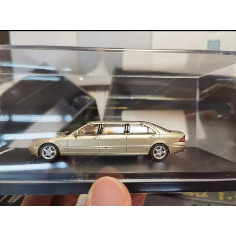 【New in Stock】ARbox 1/64 Mercedes W220 Extended Model, Ideal Choice for Collection and Display view 5