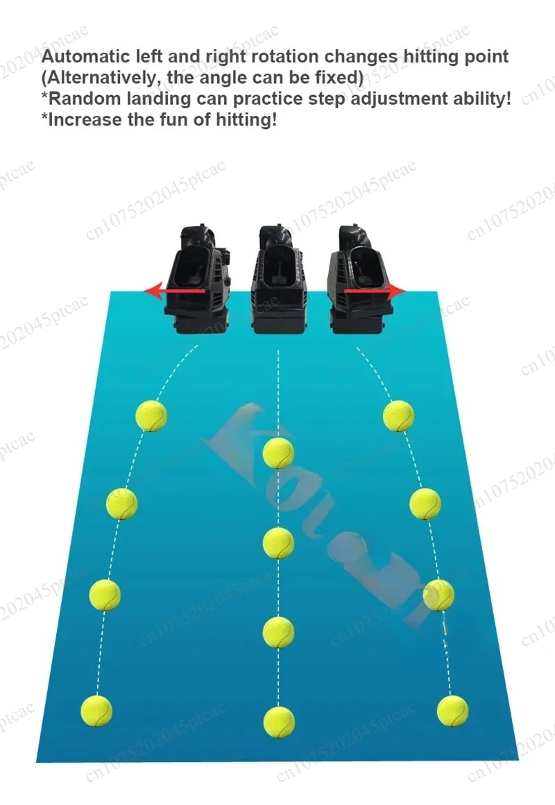 Ball Feeding Machine Self-service Single Swing Racket Practice 220V 110V Universal Portable Tennis Ball Throwing Machine Coach
