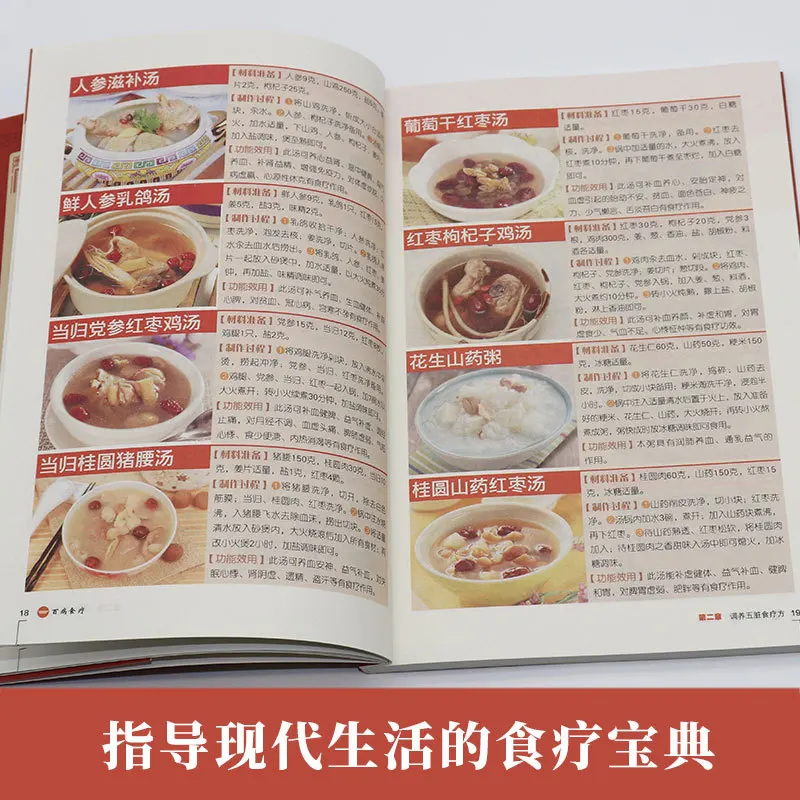 Dietary Therapy for Various Diseases, Traditional Chinese Medicine Health Recipes for Regulating Seasonal Diet Books