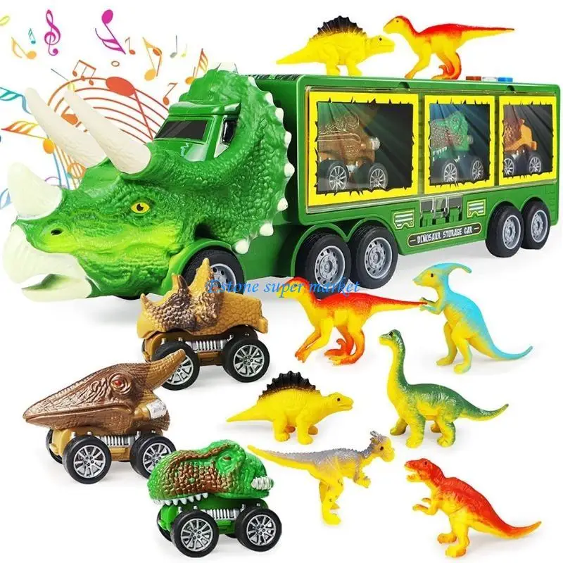 090B Pull Back Vehicle Anti-collision Early Learning Toy Sliding Car Kids Xmas Gift