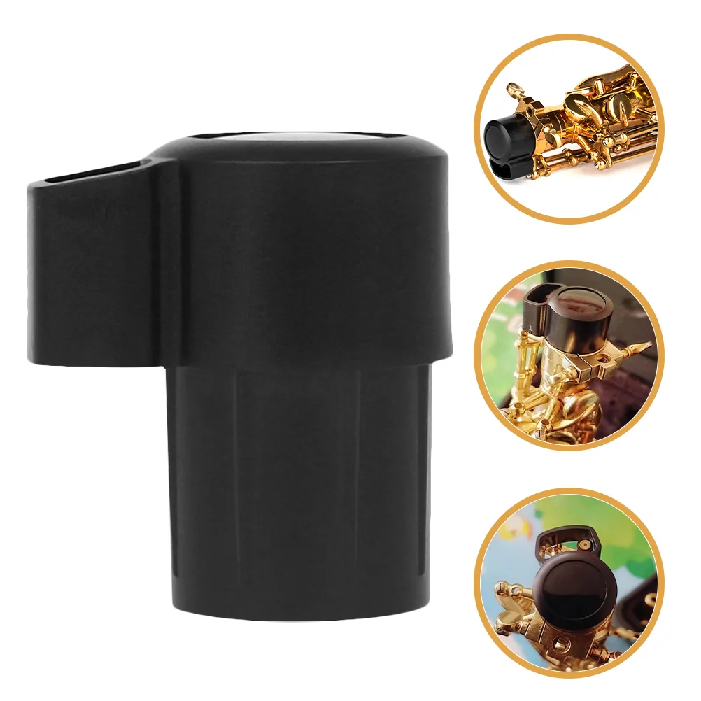 3 Pcs Saxophone Cap Plug Alto Parts Accessories Musical Instrument Bent Neck Key End Abs