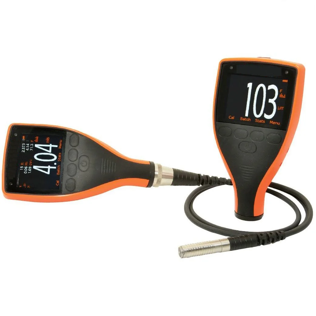 digital chrome paint  magnetic coating thickness gauge