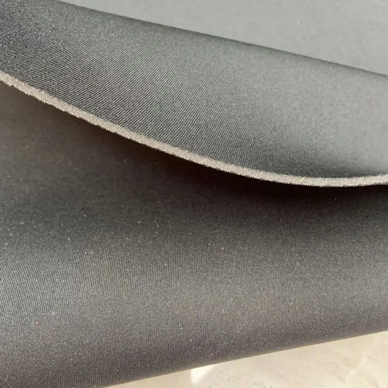 

2.5mm Thickness Black Elastic SRB Rubber Neoprene Fabrics Materials