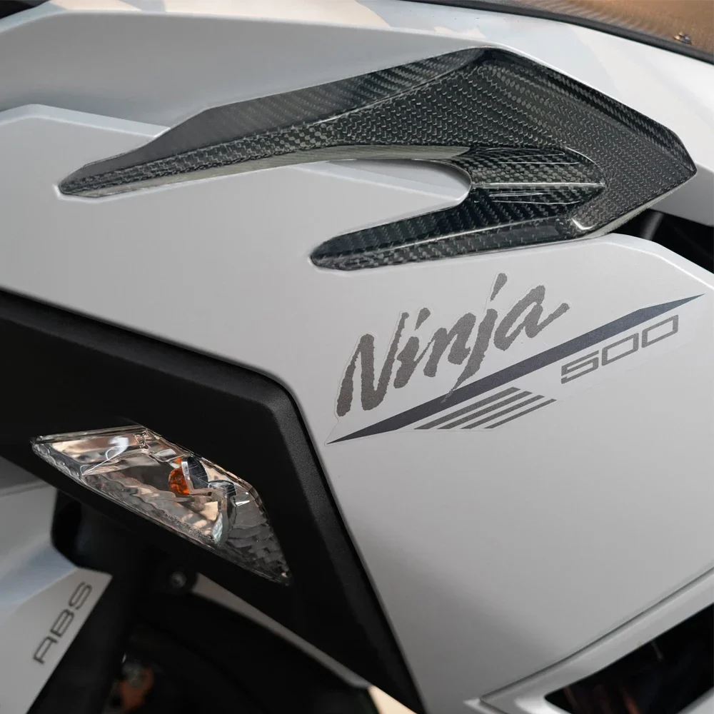 

Suitable for Kawasaki NINJA 500 all carbon fiber motorcycle accessories, side panel, spoiler, front cover, small panel, air guid