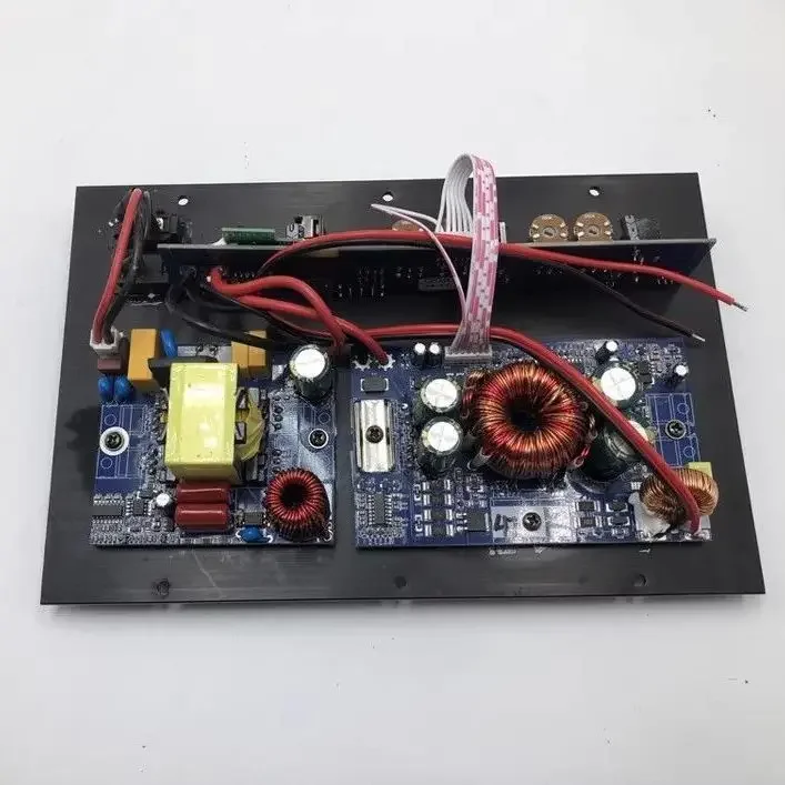Durable 12V Car High Power Subwoofer Amplifier, 220V Bluetooth Karaoke Amp Metal Case