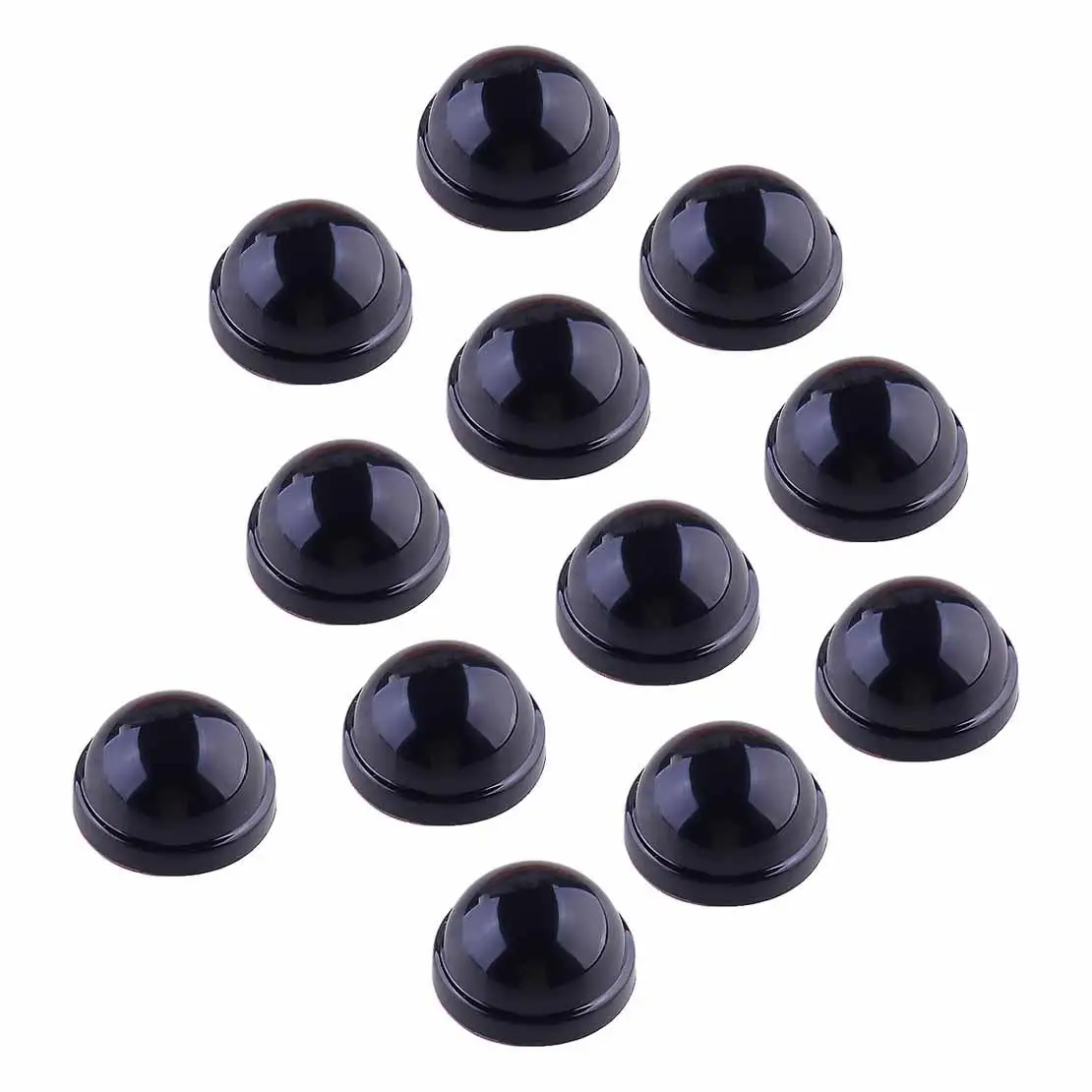 

12pcs Black Exterior A-Pillar Screw Protection Cover Cap Trim Fit for Jeep Wrangler JK 2007-2011 2012 2013 2014 2015 2016 2017