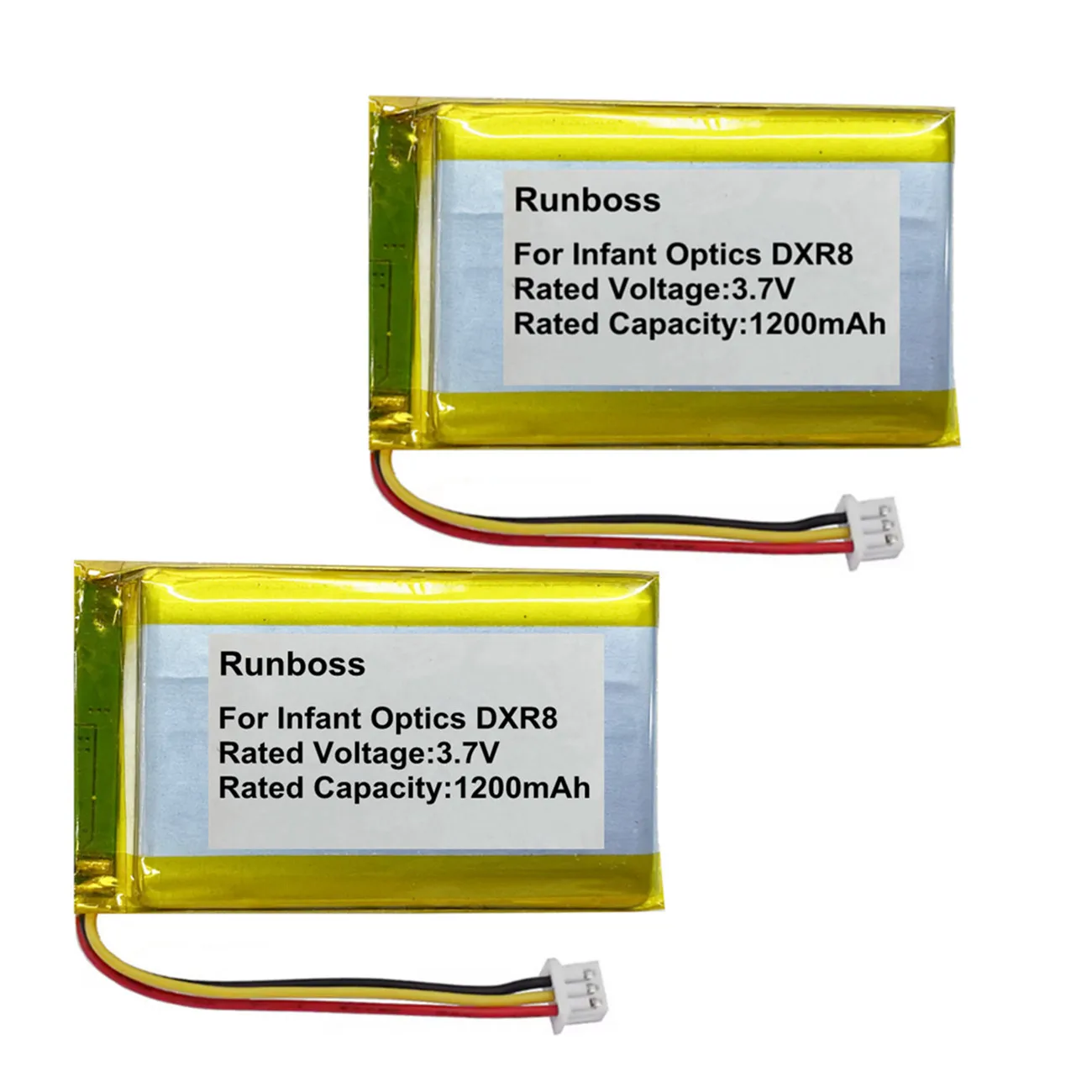 بطارية بديلة أصلية للبصريات الرضع DXR8 فيديو مراقبة الطفل SP803048 1200mAh 3.7 فولت بطارية ليثيوم بوليمر قابلة للشحن