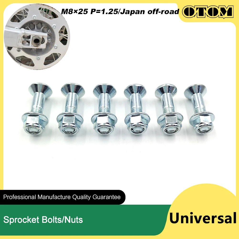 Otom M8×25 P=1.25 M… - image