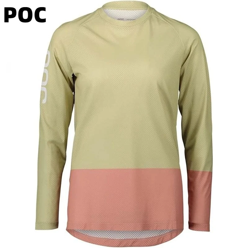 Poc Four-season off-exercise quick-drying long-sleeve shirt Speed-down mountain bike long-sleeved riding suit Outdoor sportswear