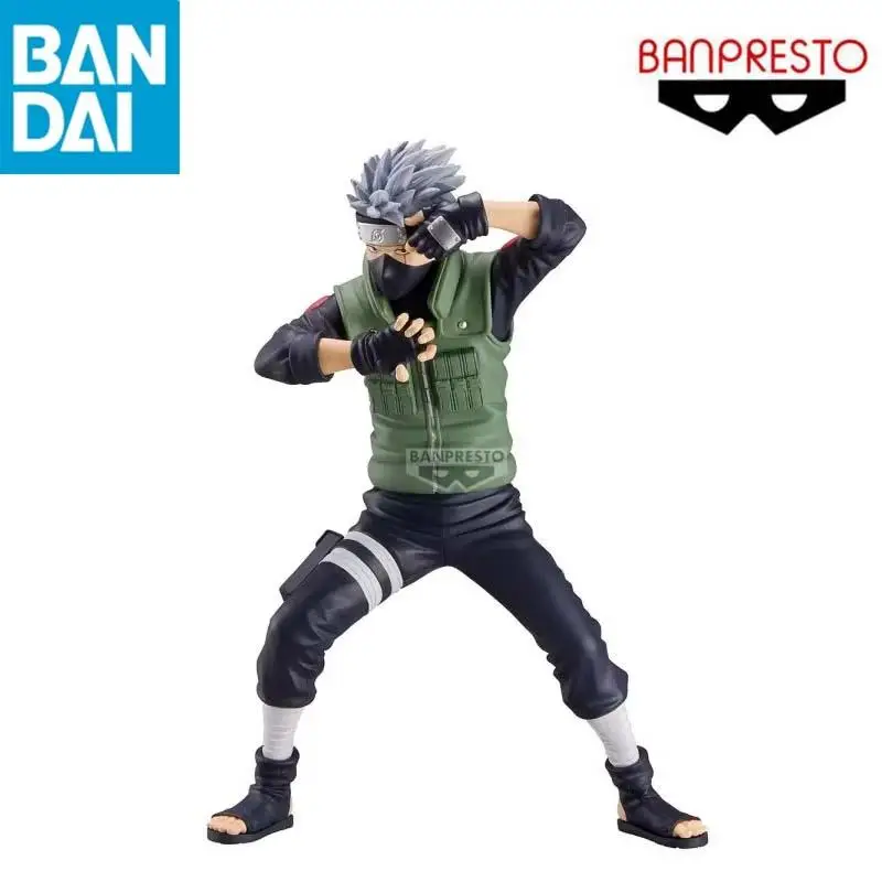 

BANDAI NAMCO BANPERSTO Naruto Shippuden Grandista Hatake Kakashi Anime Peripheral Finished Model Action Toy Figures Collection