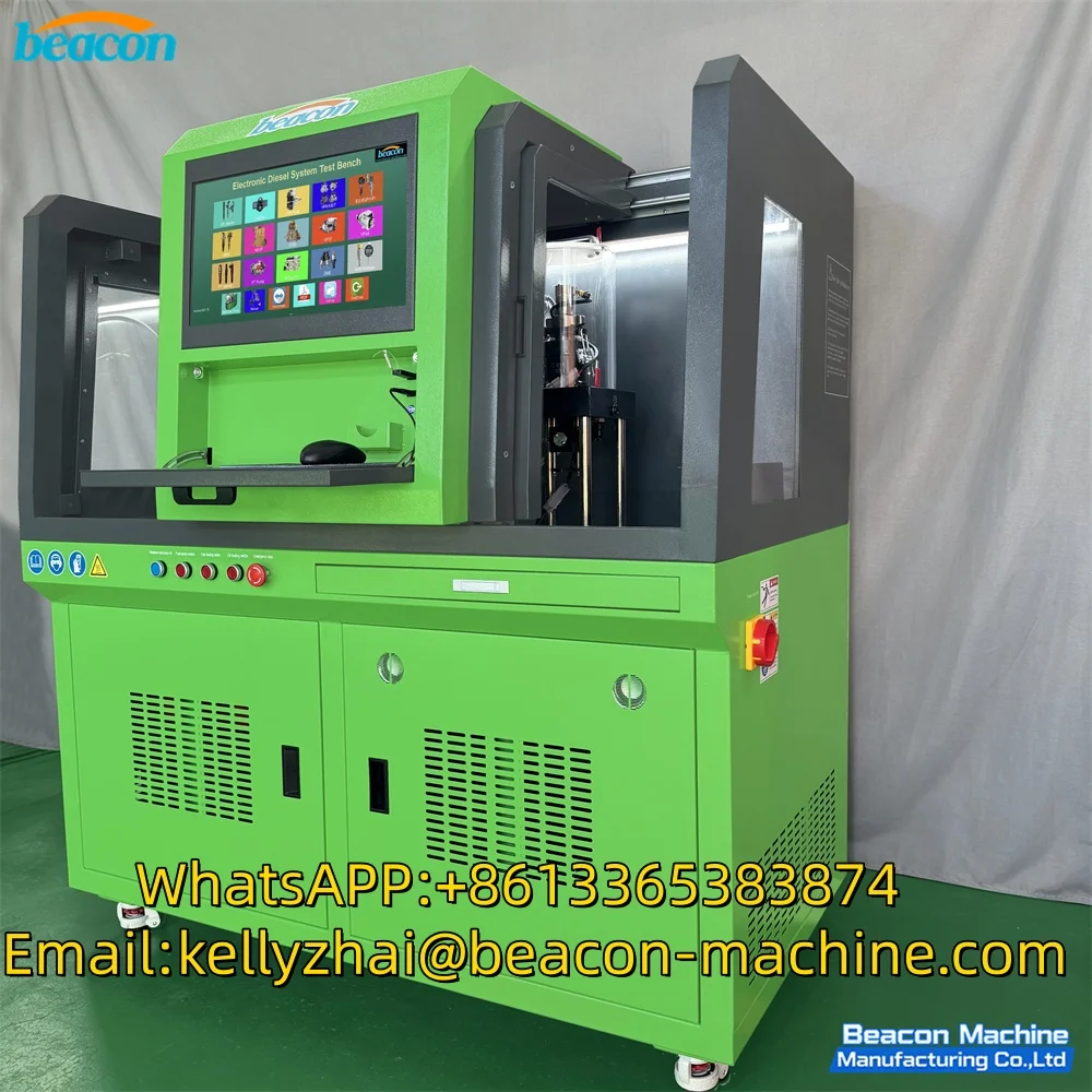 Multifunctional Common Rail Injector Pump Test Bench High Precision Fuel Injection Testing Equipment Auto Maintenance Machine