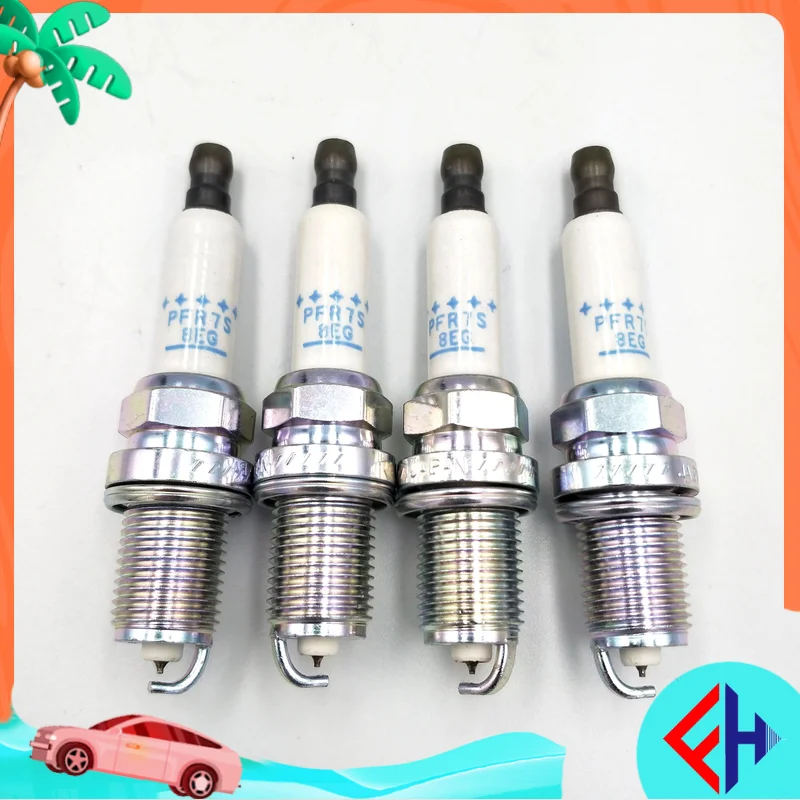 Original 4pcs/lot Pfr7s8eg 1675 Park Plug For A4 A5 A6 Cc Q3 Golf High Quality