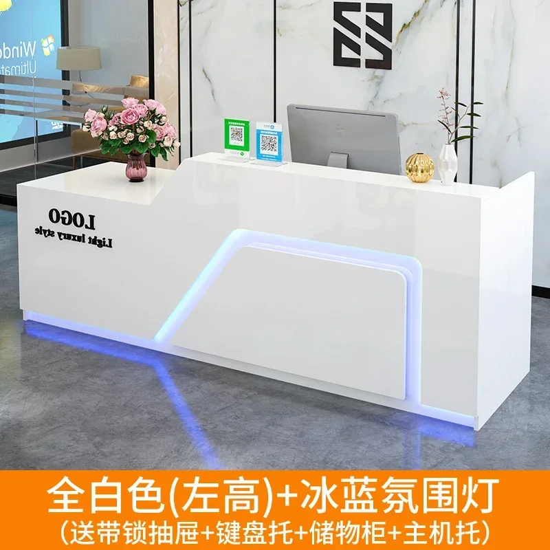 

Y Bar Counter Cashier Shop Small Beauty Salon Counter Commercial Bar Counter Company Front Desk Reception Desk