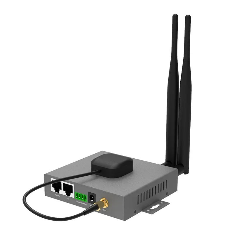 ZLWL ZR1000 خارجي 4G LET جهاز توجيه GPS خلوي صناعي لاسلكي Wifi VPN مع بطاقة Sim لإدارة M2M