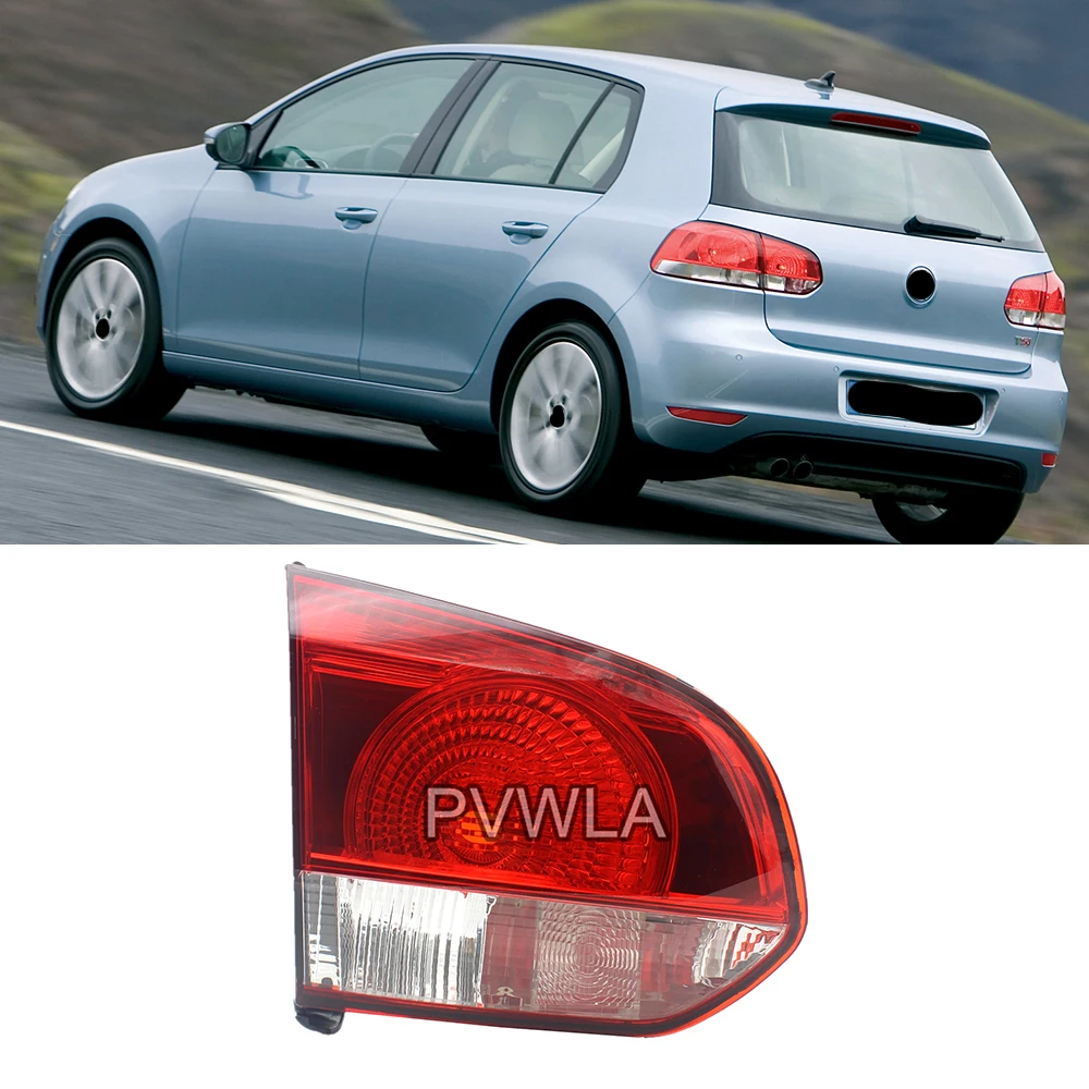 

Левая внутренняя сторона для VW Golf 6 VI Mk6 Хэтчбек 2009 2010 2011 2012 2013 задний фонарь без лампочек (LDH)