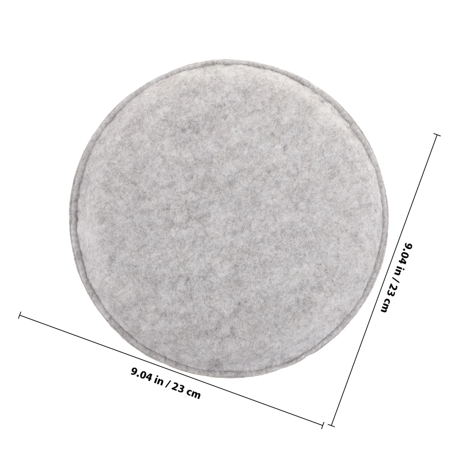 Bantal Kursi Multifungsi dari Bahan Felt untuk Kursi Kantor, Bantalan Ergonomis dengan Alas Anti Selip, Ideal untuk Duduk di Mobil, Meja, dan Berlama-lama