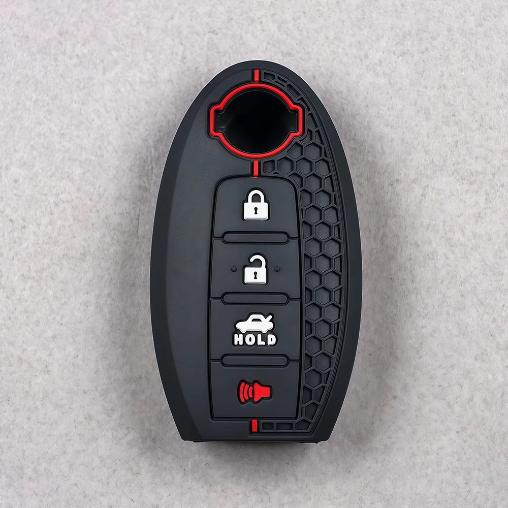 Car Key Shell Case Fob Protect Cover Keychain for NISSAN Maxima Altima Versa Sentra Sunny Sylphy Teana Qashqai X-Trail Juke - view 5