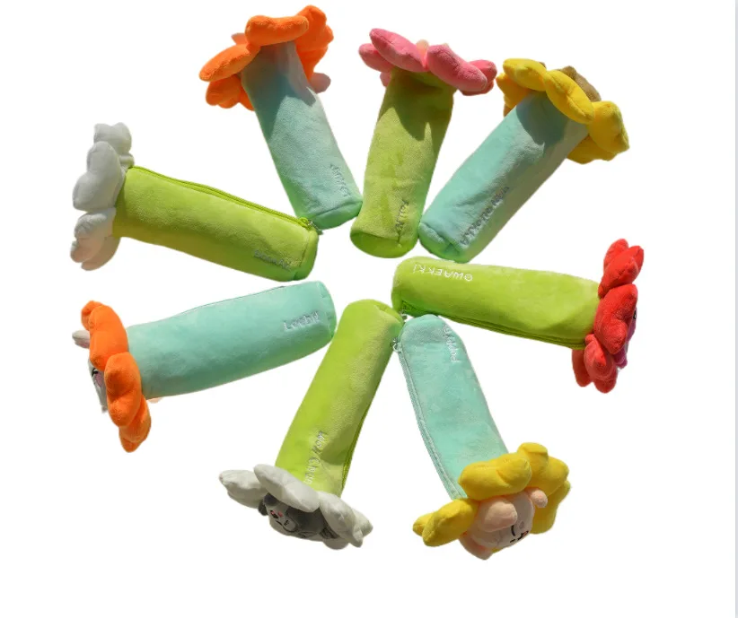 Skzoo Kpop porte-crayon en peluche Kpop porte-monnaie poupée en peluche jouet loup ours chat peluche poupée animaux peluche jouet enfant Fan cadeau