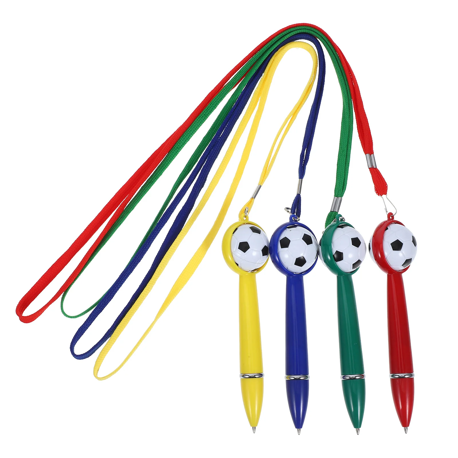 

4 шт. футбольные шариковые ручки, креативная футбольная ручка, гладкие чернила, надежный материал, идеально подходит для письма, рисования, ежедневного использования