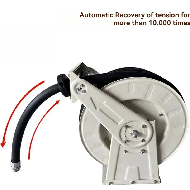 1PC Refueling machine shrink hose reel fully automatic refueling hose storage fire reel sprayer hose reel