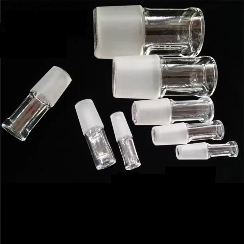 Laboratory high borosilicate glass hollow plug 14/23 19/26 24/29 29/32 34/35 40/38 50/42 # sealed ground standard plug