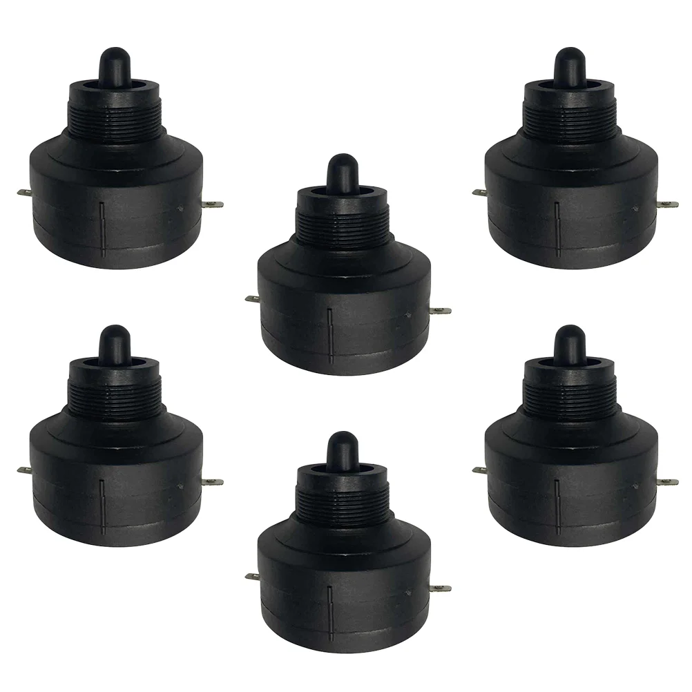 6 PCS Piezoelectric Head Accessories for Supplies Speakers Car Tweeter Horn