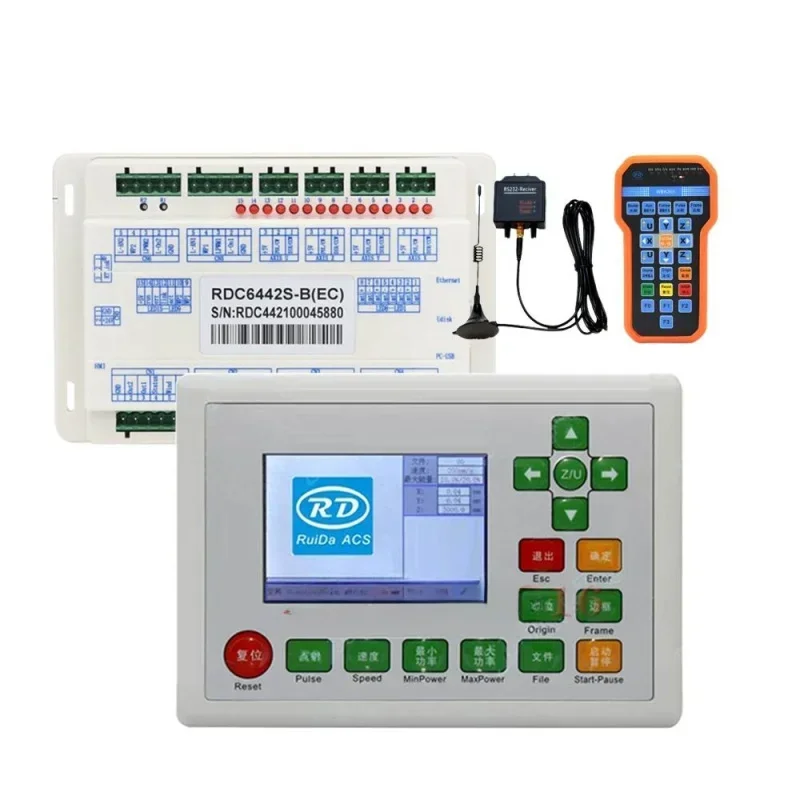 The Latest Ruida Rdc6442g/Rdc6442s Laser Control System Wireless Handle Bwk301r Bwk301t Co2 Laser Engraving Machine Dedicated
