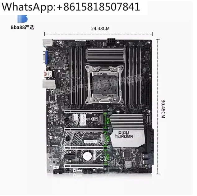 C9X299-RPGF X299 chip, LGA2066 supports I7 7800X 8700X overclocking motherboard