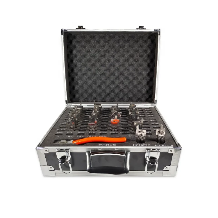 منتج جديد من أدوات فتح الصلب والبلاستيك مجموعات أدوات قطف الأقفال للسيارات الأوروبية #1