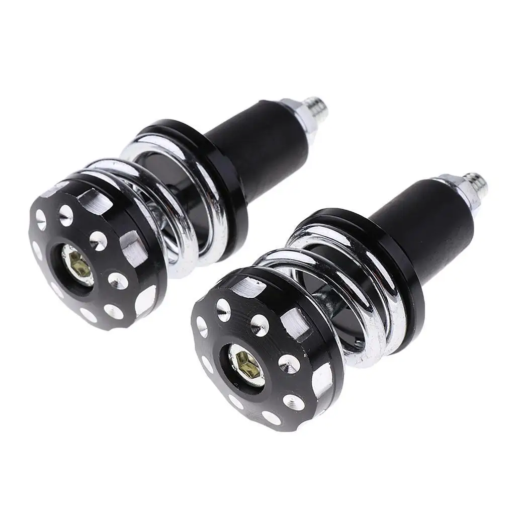 Handlebar Ends Cap 22mm Motorcycle Handlebar Grips Reinforcement Vibration Reducer for Universal Bike Accessories