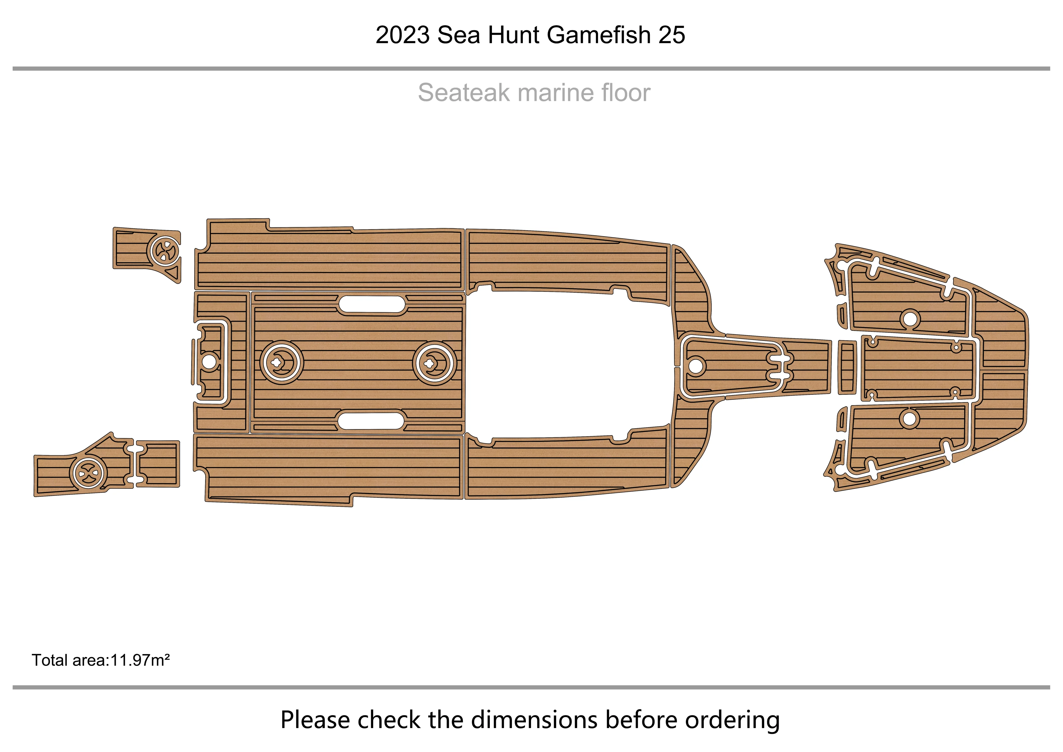 2023 SEA HUNT GAMEFISH 25  Cockpit Swimming platform1/4