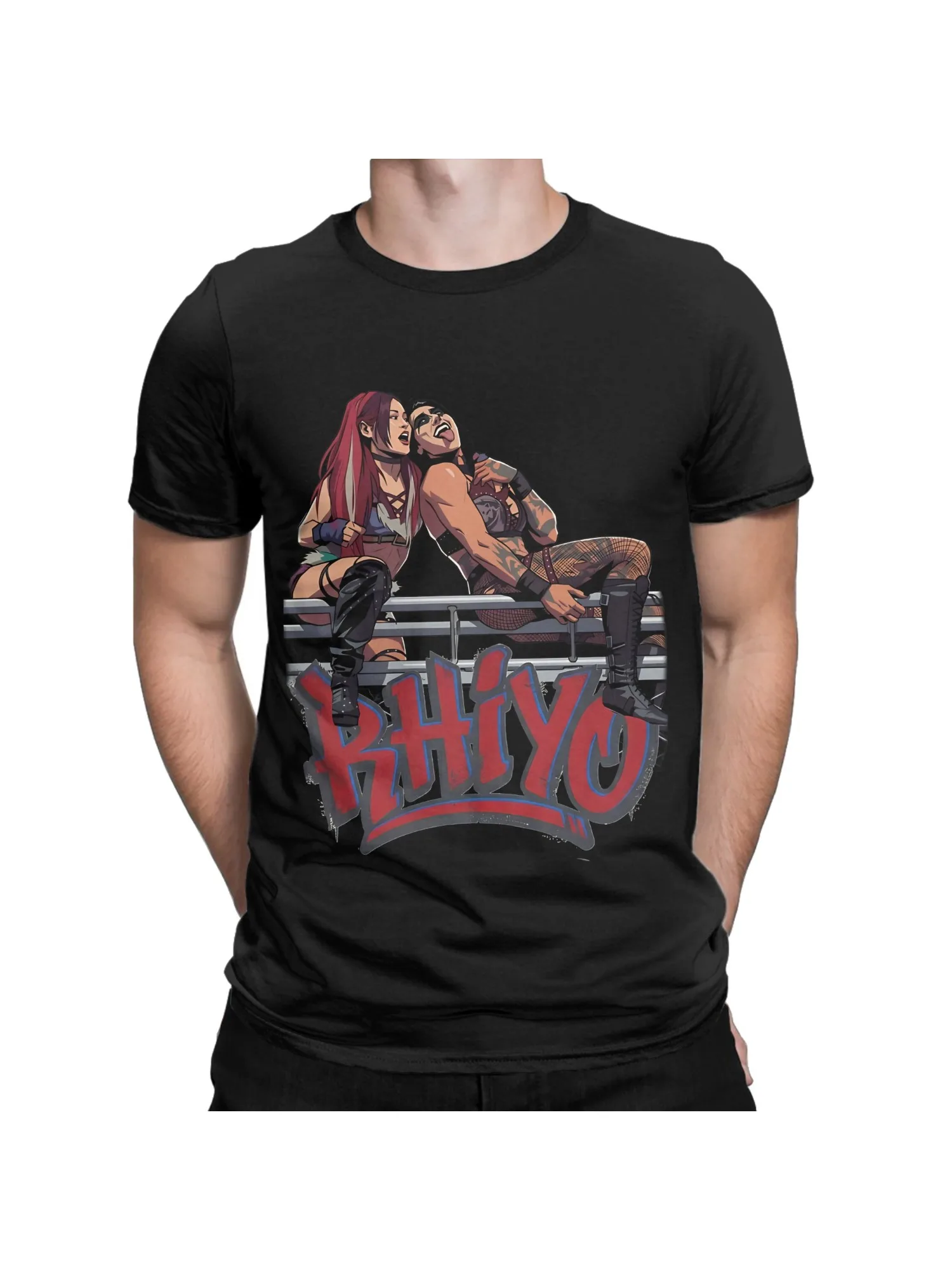 2026 Zomer Nieuwe Stijl Rea Ripley & IYO SKY Rayo Hoogwaardig Comfortabel Casual Gedrukt Heren T-shirt - afbeelding 2