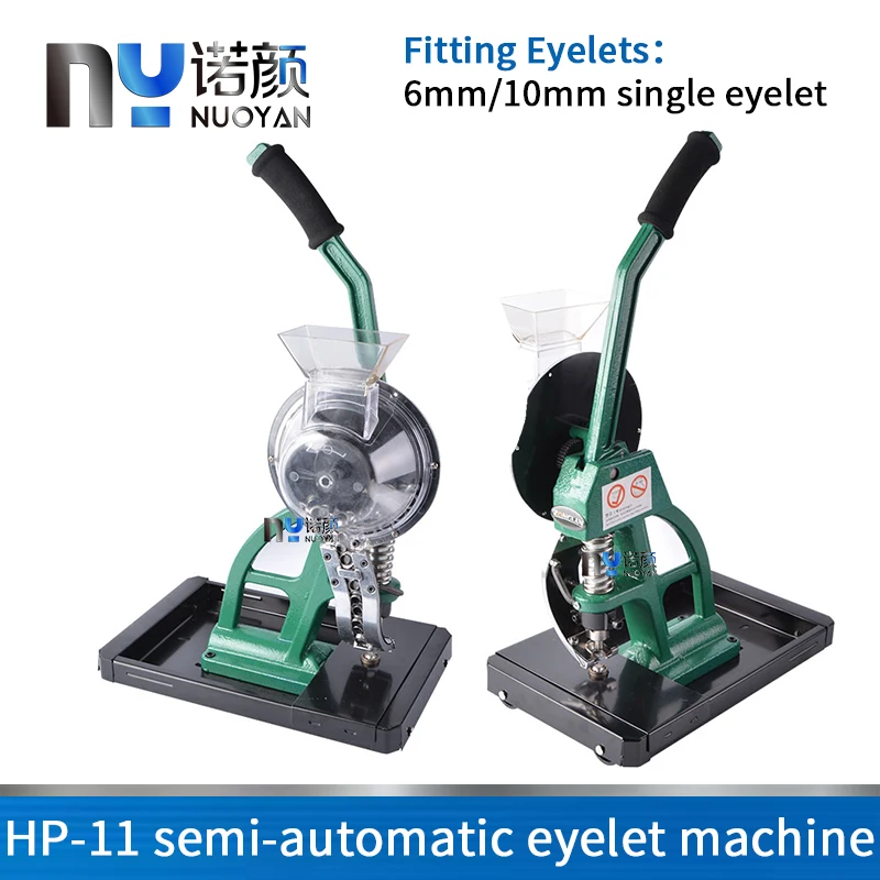 Automatic feeding eyelets HP-11(10/6mm) semi-automatic eyelet machine semi-automatic eyelet machine