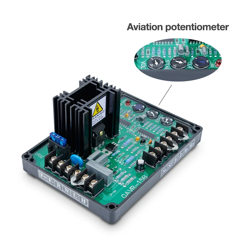 GAVR 15B Brushless Generator AVR Automatic Voltage Regulator for Stable Power Output