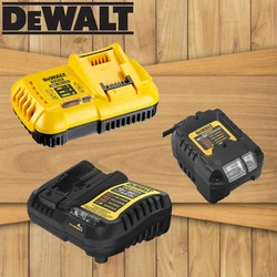 DEWALT oryginalna ładowarka DCB1102 DCB1104 DCB118 18V/20V wewnętrzny wentylator chłodzony baterią litową uniwersalna ładowarka