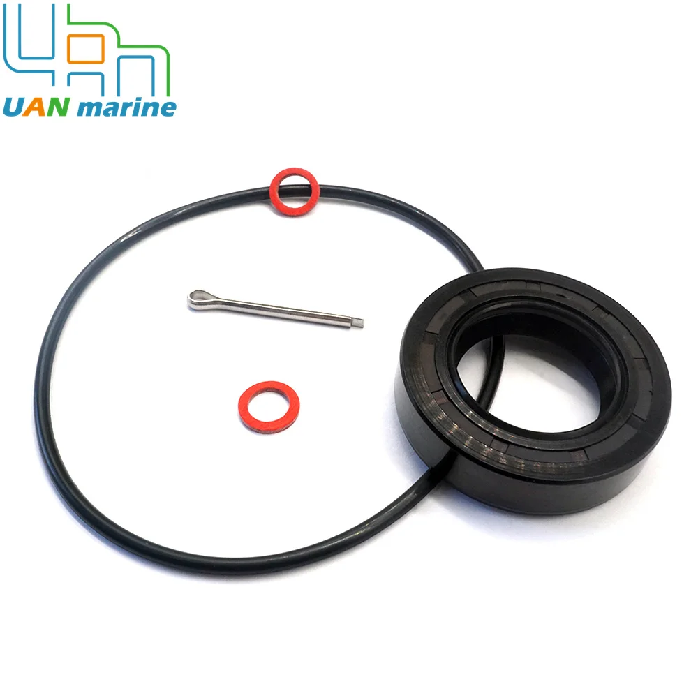 3B7601110 3B7601030 Lower Unit Seal Kit with Prop Shaft Oil Seal O-Ring Gasket for Tohatsu Outboard 9515030325 332600061