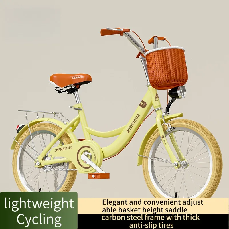 จักรยานเด็กสำหรับเด็กชายและเด็กหญิงอายุ 6-13 ปี: จักรยานเด็กขนาด 16 นิ้ว, จักรยานนักเรียนขนาด 18 นิ้ว, จักรยานขนาด 22 นิ้ว